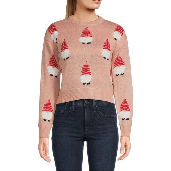 Merry Christmas by POOF Gnome Sweater Size L - Picture 1 of 5